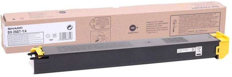 Тонер-картридж Sharp DX25GTCA, DX2500N 7k Yellow