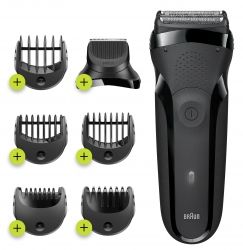 Электробритва BRAUN Series 3 300BT Black/Black