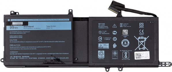 Аккумулятор PowerPlant для ноутбуков DELL Alienware 15 R3 (9NJM1) 11.4V 93Wh