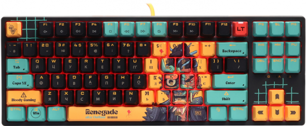 Клавиатура проводная A4Tech Bloody AT87 USB Renegade Клавиатура проводная A4Tech Bloody AT87 USB Renegade