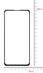 Защитное стекло BeCover для Vivo V15 Pro (703946) Black