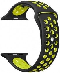 Ремінець Nike Silicon Sport Band for Apple Watch 38mm Black/Yellow