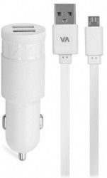 Автомобильное зарядное устройство RivaCase VA4223 WD1 White Автомобильное зарядное устройство RivaCase VA4223 WD1 White