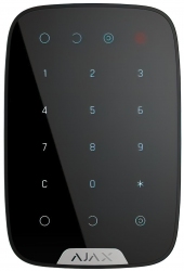 Бездротова сенсорна клавіатура Ajax KeyPad  Black Бездротова сенсорна клавіатура Ajax KeyPad  Black