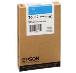 Картридж Epson SP-7880/9880 220 мл (C13T603200) Cyan