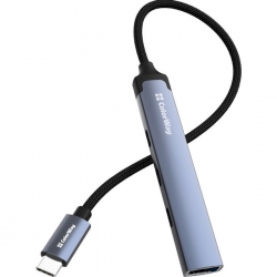 USB-хаб СolorWay USB-C 4-в-1 USB-C2.0х3/USB3.0 (CW-HUB07)