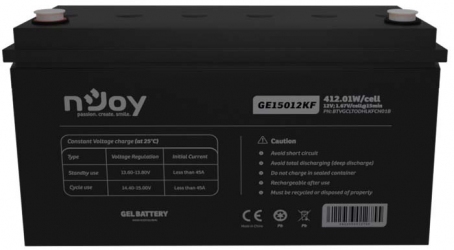 Акумуляторна батарея nJoy GE15012KF 12V 150AH (BTVGCLTODHLKFCN01B) GEL