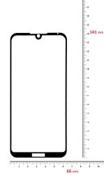 Защитное стекло BeCover для Huawei Y5 2019 (703832) Black