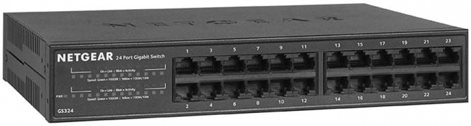 Коммутатор NETGEAR GS324 24xGE Коммутатор NETGEAR GS324 24xGE