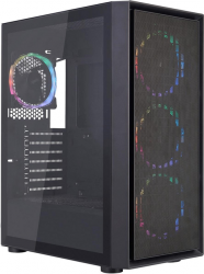 Корпус 1STPLAYER Go6-BK-4FS7 Black