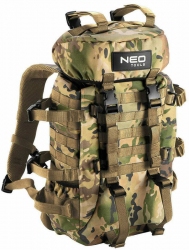 Рюкзак Neo Tools, 30л, полиэстер 600D, регулировка ремней и ручек (84-325) камуфляж 