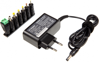 Универсальный блок питания PowerPlant Q36 220V, 30W 12V 2.5A Универсальный блок питания PowerPlant Q36 220V, 30W 12V 2.5A