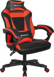 Крісло геймерське Defender Master Black/Red 