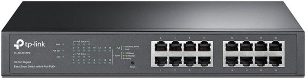 Коммутатор TP-LINK TL-SG1016PE Коммутатор TP-LINK TL-SG1016PE