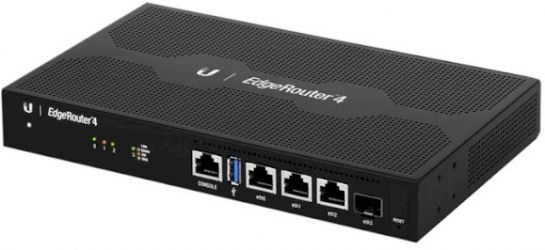 Маршрутизатор Ubiquiti EdgeRouter 4 (ER-4) Маршрутизатор Ubiquiti EdgeRouter 4 (ER-4)