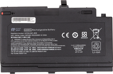 Аккумулятор PowerPlant для ноутбуков HP ZBook 17 G4 (AA06XL) 11.4V 8300mAh (NB462193)