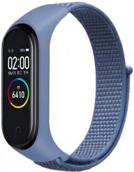 Ремінець BeCover Nylon Style для Xiaomi Mi Band 5 (BC_705417) Blue