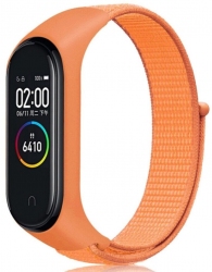 Ремінець BeCover Nylon Style для Xiaomi Mi Smart Band 7 (707665) Orange