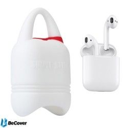 Чехол Kindon i-Smile для Apple AirPods IPH1430 (702345) White