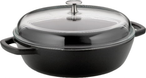 Сотейник Kela Calido чавунний з кришкою 28 см 3.8 л (12466) Сотейник Kela Calido чавунний з кришкою 28 см 3.8 л (12466)