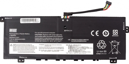 Аккумулятор PowerPlant для Lenovo Yoga C740-14IML 14 (L18M4PE0) 7.6V 5800mAh (NB482450)