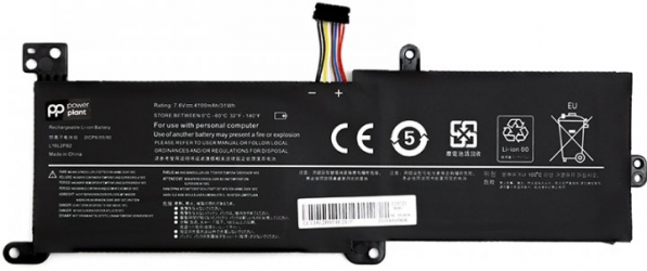 Аккумулятор для ноутбуков Lenovo Ideapad 320-14AST (L16L2PB2) 7.6 V 4400 mAh (original) (NB480975)
