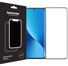 Захисне скло BeCover для Xiaomi Redmi 12 (709610) Black