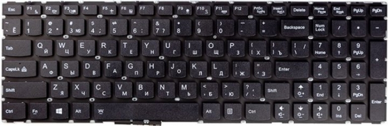 Клавиатура для ноутбука PowerPlant Lenovo Erazer Y50, Y50-70, Ideapad U530 (KB310761) Black Клавиатура для ноутбука PowerPlant Lenovo Erazer Y50, Y50-70, Ideapad U530 (KB310761) Black