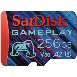 Карта памяти SanDisk GamePlay microSDXC 256GB UHS-I A2 (SDSQXAV-256G-GN6XN)