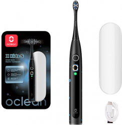 Электрическая зубная щетка Oclean X Kids Electric Toothbrush Set Black Электрическая зубная щетка Oclean X Kids Electric Toothbrush Set Black