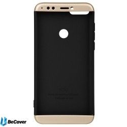 Панель BeCover Super-protect Series для Huawei Y7 Prime 2018 (702250) Black-Gold