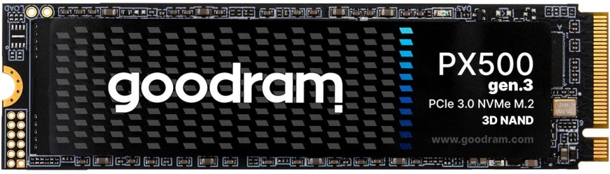 SSD Goodram PX500 Gen.3 256GB M.2 2280 PCIe 3.0 x4 NVMe 3D NAND QLC (SSDPR-PX500-256-80-G3) SSD Goodram PX500 Gen.3 256GB M.2 2280 PCIe 3.0 x4 NVMe 3D NAND QLC (SSDPR-PX500-256-80-G3)