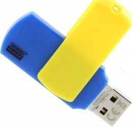 USB флеш накопичувач Goodram Colour 32GB Ukraine Blue/Yellow (UCO2-0320BYR11) USB флеш накопичувач Goodram Colour 32GB Ukraine Blue/Yellow (UCO2-0320BYR11)