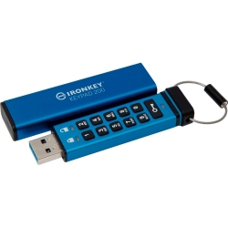USB флеш накопитель Kingston IronKey Keypad 200 64GB USB 3.2 Gen1  (IKKP200/64GB) USB флеш накопитель Kingston IronKey Keypad 200 64GB USB 3.2 Gen1  (IKKP200/64GB)