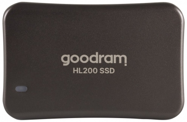 SSD Goodram HL200 1TB USB 3.2 Gen2 Type-C TLC Black (SSDPR-HL200-01T) External SSD Goodram HL200 1TB USB 3.2 Gen2 Type-C TLC Black (SSDPR-HL200-01T) External