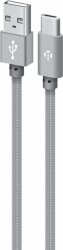 Кабель Intaleo CBGNYT1 USB Type-C 1 м (1283126489136) Grey (222505) - Уценка