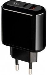 Мережевий зарядний пристрій Gelius Pro Zion (GP-HC010) Black (147226) - Уцінка Мережевий зарядний пристрій Gelius Pro Zion (GP-HC010) Black (147226) - Уцінка