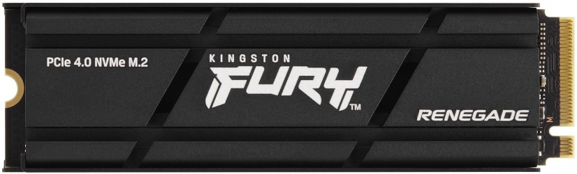 SSD Kingston FURY Renegade with Heatsink 1TB NVMe M.2 2280 PCIe 4.0 x4 3D NAND TLC (SFYRSK/1000G) SSD Kingston FURY Renegade with Heatsink 1TB NVMe M.2 2280 PCIe 4.0 x4 3D NAND TLC (SFYRSK/1000G)