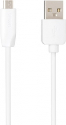 Кабель Gelius One GP-UC115 MicroUSB 1 м (2099900851582) White (183825) - Уцінка