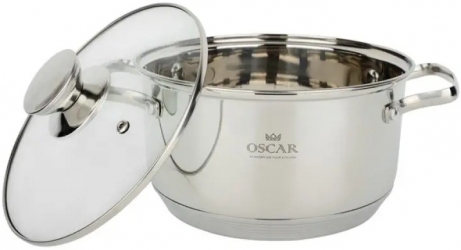 Кастрюля Oscar Grand 24 см (6 л) с крышкой (OSR-2001-24) Кастрюля Oscar Grand 24 см (6 л) с крышкой (OSR-2001-24)