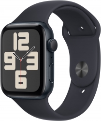 Apple Watch SE (2023) GPS 44mm Midnight Aluminium Case with Midnight Sport Band - M/L (MRE93QP/A) Apple Watch SE (2023) GPS 44mm Midnight Aluminium Case with Midnight Sport Band - M/L (MRE93QP/A)
