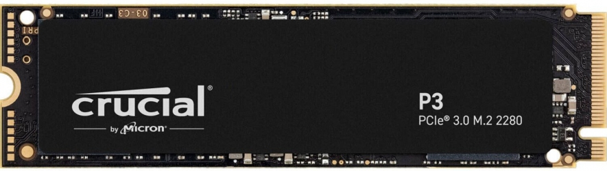 SSD Crucial P3 2TB M.2 2280 NVMe PCIe 3.0 x4 3D NAND TLC (CT2000P3SSD8) SSD Crucial P3 2TB M.2 2280 NVMe PCIe 3.0 x4 3D NAND TLC (CT2000P3SSD8)