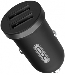 Автомобільний зарядний пристрій XO CC18 2USB 2.1A Black (126187) - Уцінка Автомобільний зарядний пристрій XO CC18 2USB 2.1A Black (126187) - Уцінка