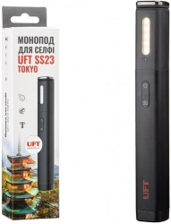 Монопод со вспышкой и Bluetooth UFT SS23 Tokyo Selfie Stick Black (117295) - Уценка Монопод со вспышкой и Bluetooth UFT SS23 Tokyo Selfie Stick Black (117295) - Уценка
