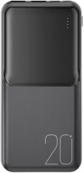 УМБ ХО PR252 Lighted Mobile Power 20000 mAh Black