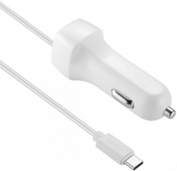 Автомобильное зарядное устройство Huawei + cable MicroUSB 2.1A White (76594) - Уценка