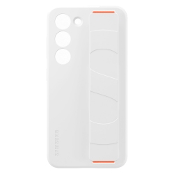 Накладка Samsung Silicone with Strap Cover для Samsung Galaxy S23 Plus (EF-GS916TWEGRU) White