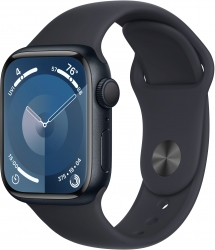 Apple Watch Series 9 GPS 45mm Midnight Aluminium Case with Midnight Sport Band - M/L (MR9A3QP/A) Apple Watch Series 9 GPS 45mm Midnight Aluminium Case with Midnight Sport Band - M/L (MR9A3QP/A)