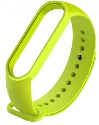 Ремінець для Xiaomi Mi Band 5 Yellow green