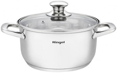 Кастрюля Ringel Grey line 3.2 л 20 см (RG-2022-20) Кастрюля Ringel Grey line 3.2 л 20 см (RG-2022-20)